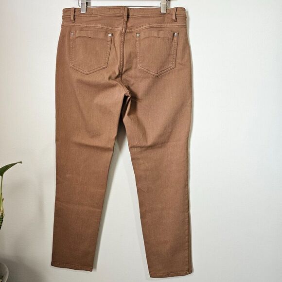 EUC J. JILL DENIM AUTHENTIC FIT SLIM ANKLE SIZE 12 WOMENS - Picture 2 of 15